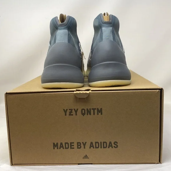 Adidas Yeezy QNTM Mono Carbon GX6594 Men's Size 13